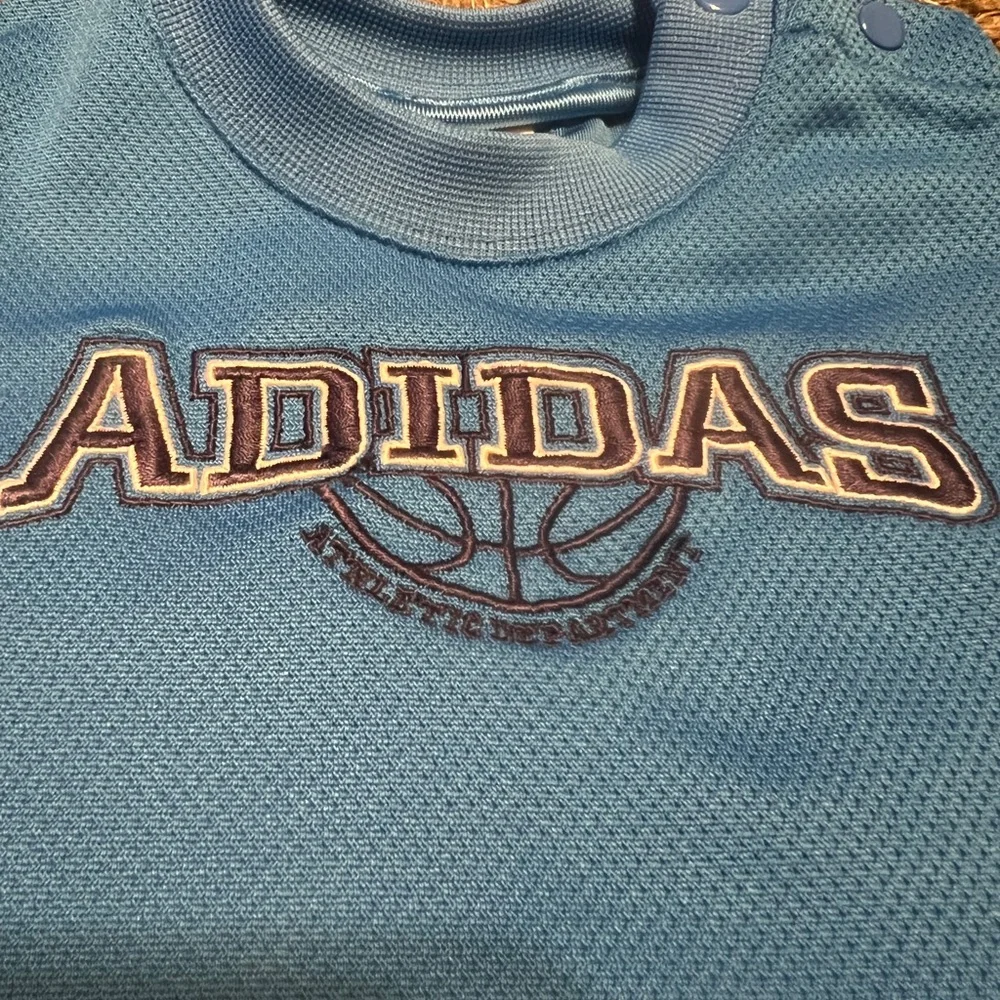 Adidas Muscle Shirt & Shorts Set Baby 3months Basketball - Picture 5 of 7